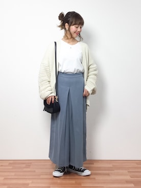 内山陽菜さん(レディース・149cm)の春コーディネート