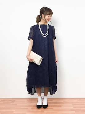 内山陽菜さん(レディース・149cm)の春コーディネート