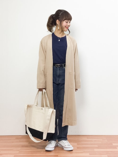 ZOZOTOWN内山陽菜さんの「(|)」を使ったコーディネート