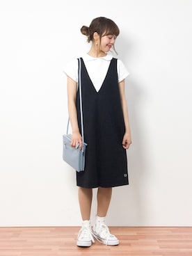 内山陽菜さん（レディース・149cm）の春コーディネート