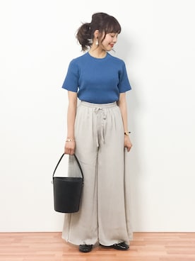 内山陽菜さん（レディース・149cm）の春コーディネート