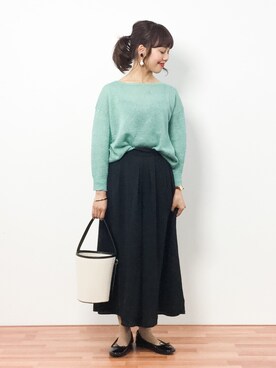 内山陽菜さん（レディース・149cm）の春コーディネート