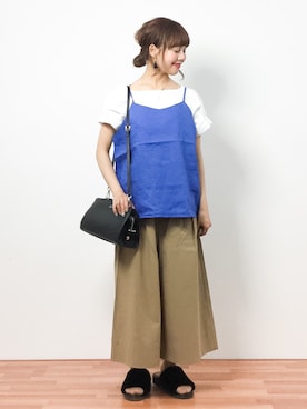 内山陽菜さん（レディース・149cm）の春コーディネート