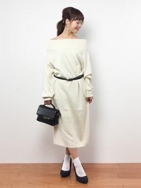 内山陽菜さん（レディース・149cm）の夏コーディネート