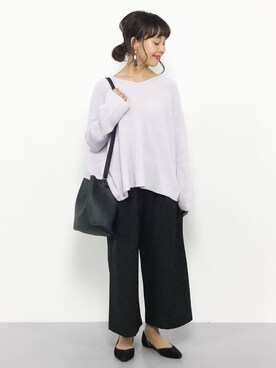 内山陽菜さん（レディース・149cm）の夏コーディネート