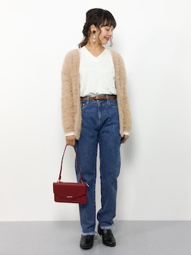 内山陽菜さん（レディース・149cm）の秋コーディネート