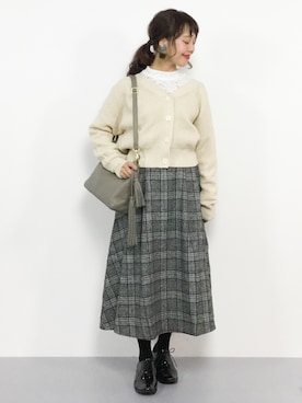 「ZOZO新春セール開催中です！」｜内山陽菜さん（レディース・149cm）の冬コーディネート