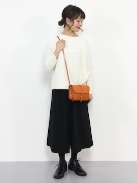 「ZOZO新春セール開催中です！」｜内山陽菜さん（レディース・149cm）の冬コーディネート