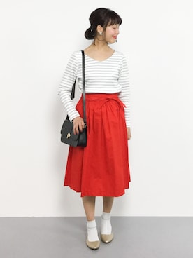 内山陽菜さんのコーディネート