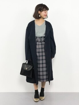 内山陽菜さんのコーディネート