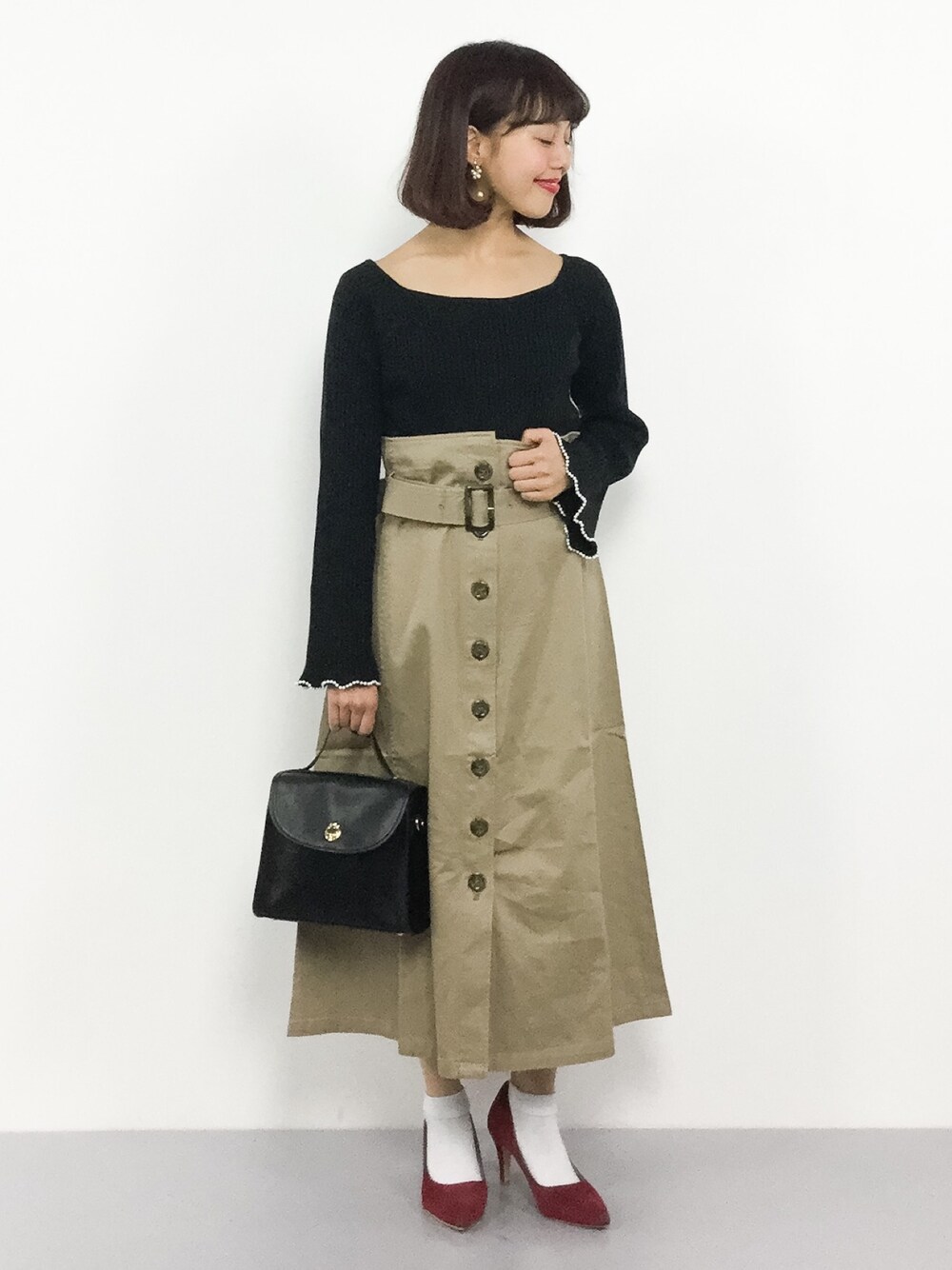 内山陽菜(ZOZOTOWN)｜Discoat Parisienのスカートを使ったコーディネート - WEAR