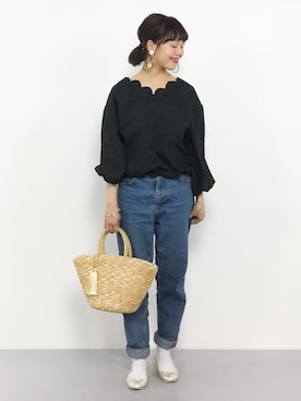 内山陽菜さんのコーディネート