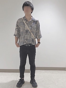 yu-yuさん（メンズ・170cm）の夏コーディネート