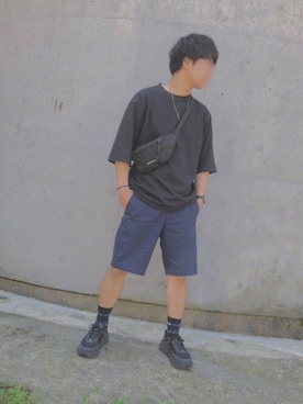 「ADER error（アーダーエラー）のアイテム（レッグウェア）」を使った、yu-yuさん（メンズ・170cm）の夏コーディネート
