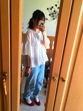「ショッピング」｜「アイテム（パンプス）」を使った、macchan☆彡.。さん（レディース・157cm）の秋コーディネート