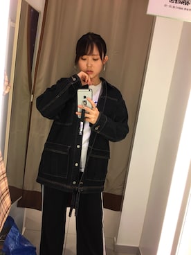 「H&M（エイチ・アンド・エム）のアイテム（アンダーウェア）」を使った、JacklineeeJQさん（レディース・170cm）の秋コーディネート
