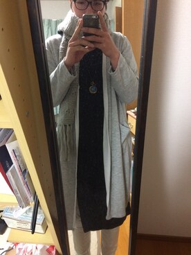 「BACK NUMBER（バックナンバー）のアイテム（ワンピース/ドレス）」を使った、Myosotisさん（メンズ・170cm）の冬コーディネート