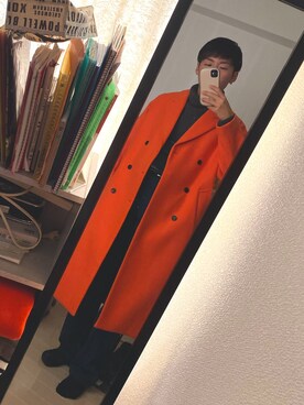 「HARE（ハレ）のアイテム（その他アウター）」を使った、たいがさん（メンズ・167cm）の冬コーディネート