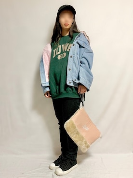 🌷𝒚𝒖𝒖𝒓𝒊.🌷さん（レディース・150cm）の冬コーディネート