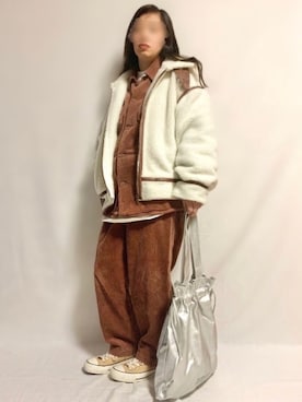 🌷𝒚𝒖𝒖𝒓𝒊.🌷さん（レディース・150cm）の冬コーディネート