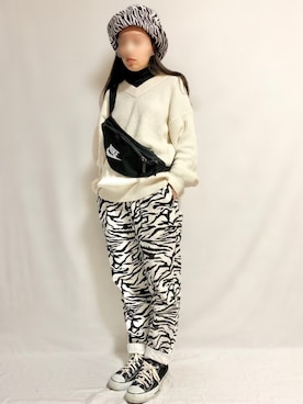 🌷𝒚𝒖𝒖𝒓𝒊.🌷さん（レディース・150cm）の冬コーディネート