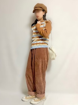 🌷𝒚𝒖𝒖𝒓𝒊.🌷さん（レディース・150cm）の冬コーディネート