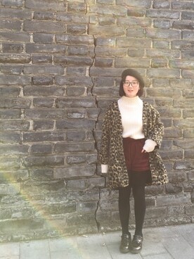 么么酱~さん(レディース・158cm)の冬コーディネート