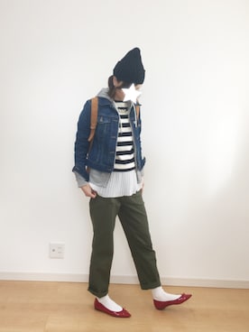 「LUCA/LADY LUCK LUCA（ルカ/レディラックルカ）のアイテム（帽子）」を使った、ha..さん（レディース・160cm）の冬コーディネート