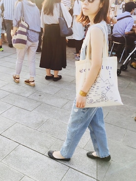「Steven Alan」｜「アイテム（オールインワン・サロペット）」を使った、huco_56さん（レディース・157cm）の冬コーディネート