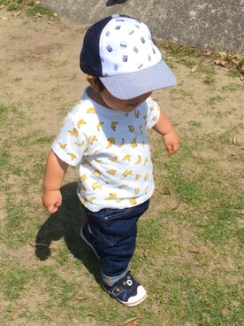 Sayaさん（キッズ・80cm）の春コーディネート