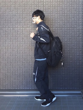 「Undercoverism（アンダーカバイズム）のアイテム」を使った、心さん（メンズ・165cm）の冬コーディネート