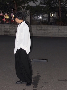 「LAD MUSICIAN（ラッドミュージシャン）のアイテム（その他）」を使った、心さん（メンズ・165cm）の秋コーディネート