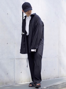 「Gosha Rubchinskiy（ゴーシャラブチンスキー）のアイテム（トップス）」を使った、心さん（メンズ・164cm）の夏コーディネート