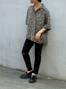 心さん（メンズ・165cm）の夏コーディネート