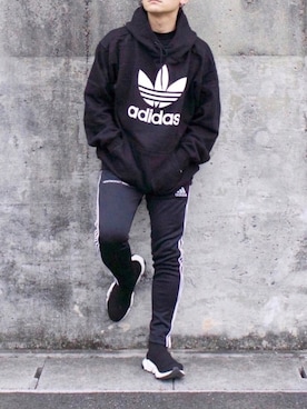 「Gosha Rubchinskiy（ゴーシャラブチンスキー）のアイテム（パンツ）」を使った、心さん（メンズ・164cm）の秋コーディネート
