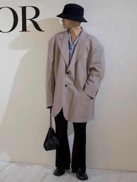 「Dior」｜「アイテム（その他）」を使った、心さん（メンズ・164cm）の春コーディネート