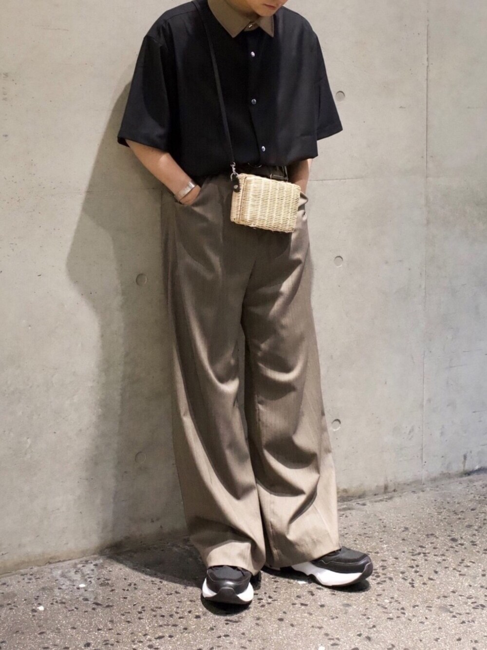 MR.GENTLEMAN（ミスタージェントルマン）の「BASKET BAG（かご