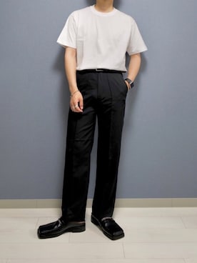 「G.O.C（ジーオーシー）のアイテム」を使った、心さん（メンズ・164cm）の夏コーディネート