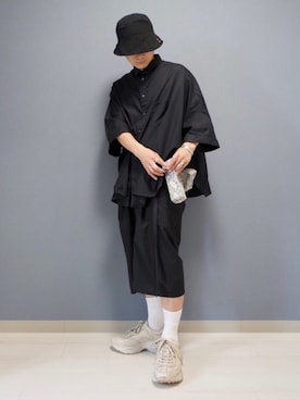 「ANDERSSON BELL（アンダースンベル）のアイテム」を使った、心さん（メンズ・164cm）の夏コーディネート