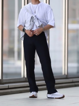 「doublet（ダブレット）のアイテム（トップス）」を使った、心さん（メンズ・164cm）の夏コーディネート