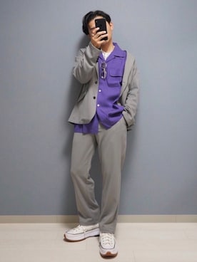 心さん（メンズ・164cm）の秋コーディネート