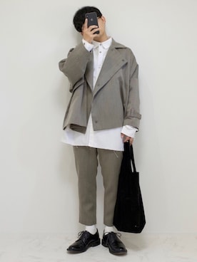 心さん（メンズ・164cm）の秋コーディネート