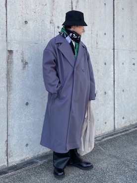 「neos（ネオス）のアイテム（ジャケット/アウター）」を使った、心さん（メンズ・164cm）の冬コーディネート