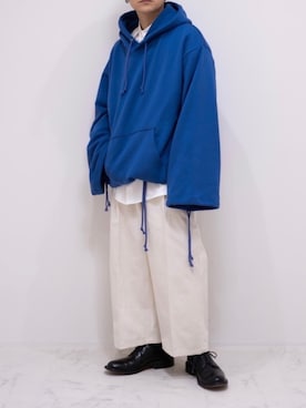 「SYU.HOMME/FEMM（シュウ）のアイテム」を使った、心さん（メンズ・164cm）の冬コーディネート