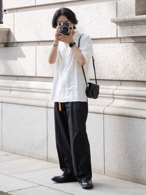 カメラ カメラグッズを使ったメンズ人気ファッションコーディネート Sciaky