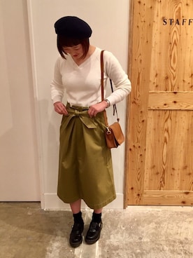 coen 徳永さん（レディース・165cm）の冬コーディネート