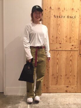 coen 徳永さん（レディース・165cm）の春コーディネート