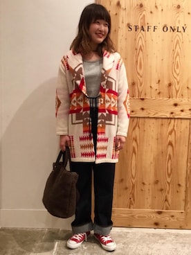 coen 徳永さん（レディース・165cm）の秋コーディネート