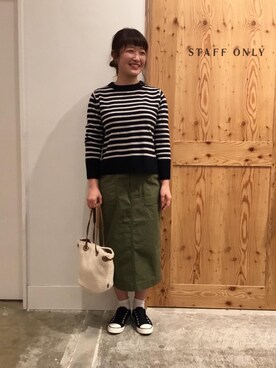 coen 徳永さん（レディース・165cm）の冬コーディネート