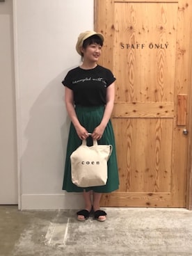 coen 徳永さん（レディース・164cm）の春コーディネート